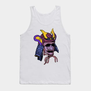 Kabuto Japanese Warrior Helmet Retro Tank Top